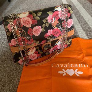 Cavalcanti genuine leather shoulder/crossbody bag